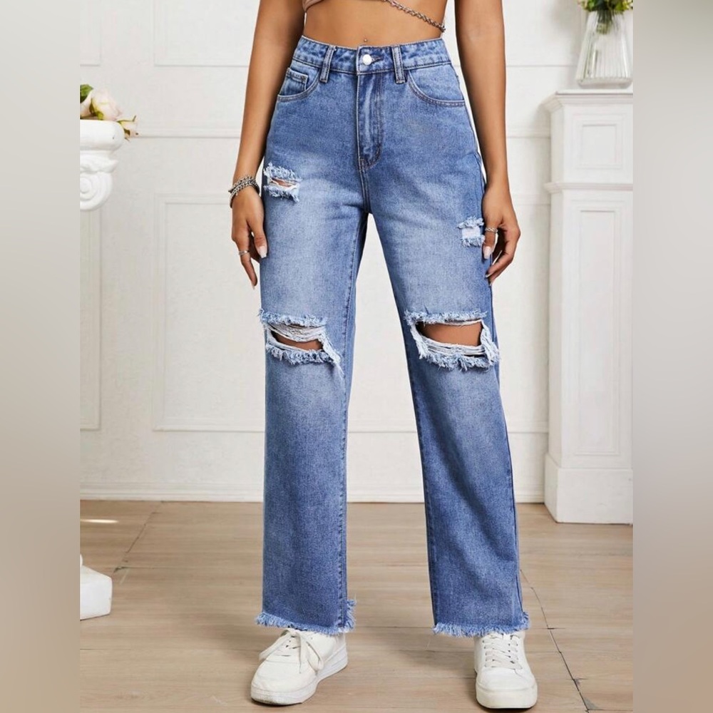 ripped jeans